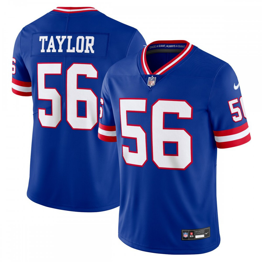 Lawrence Taylor New York Giants Nike Alternate Vapor Untouchable Limited Jersey - Royal-GridironStore